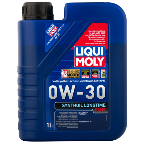 Синтетическое моторное масло Synthoil Longtime Plus 0W-30 - 1 л